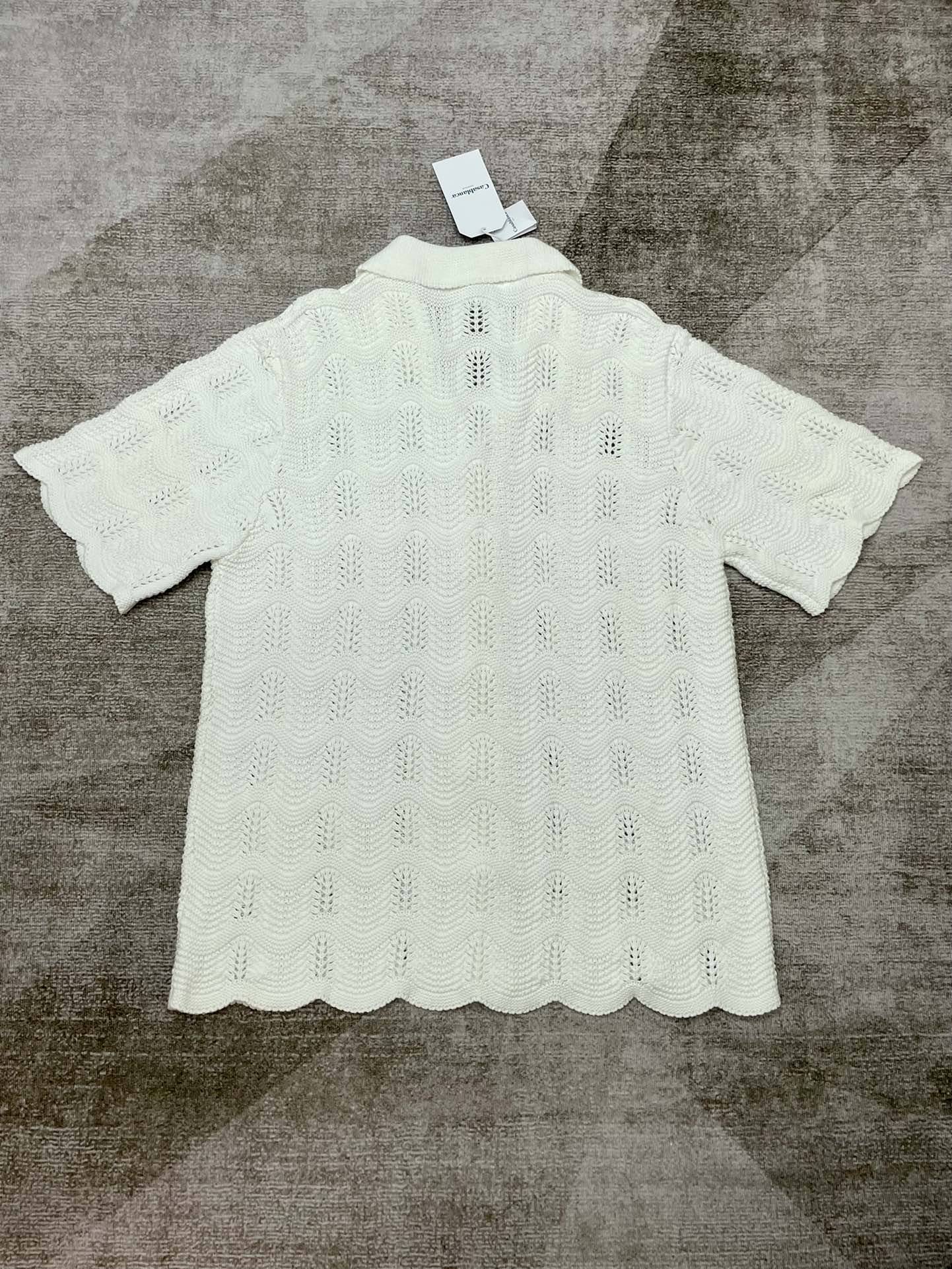 25 Terry sweater short sleeves