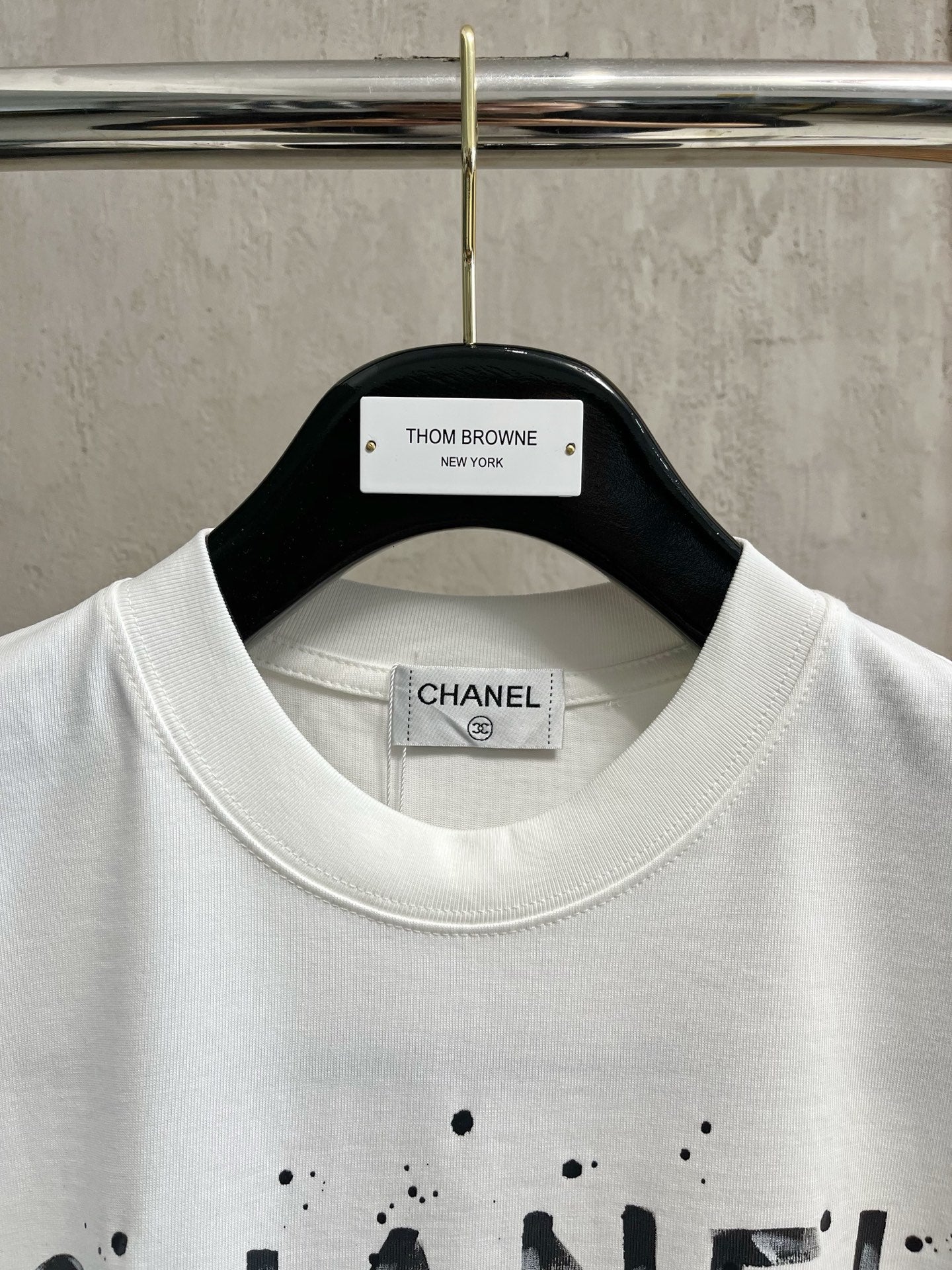 25SS Classic logo pattern logo fashion simple trendy short sleeve