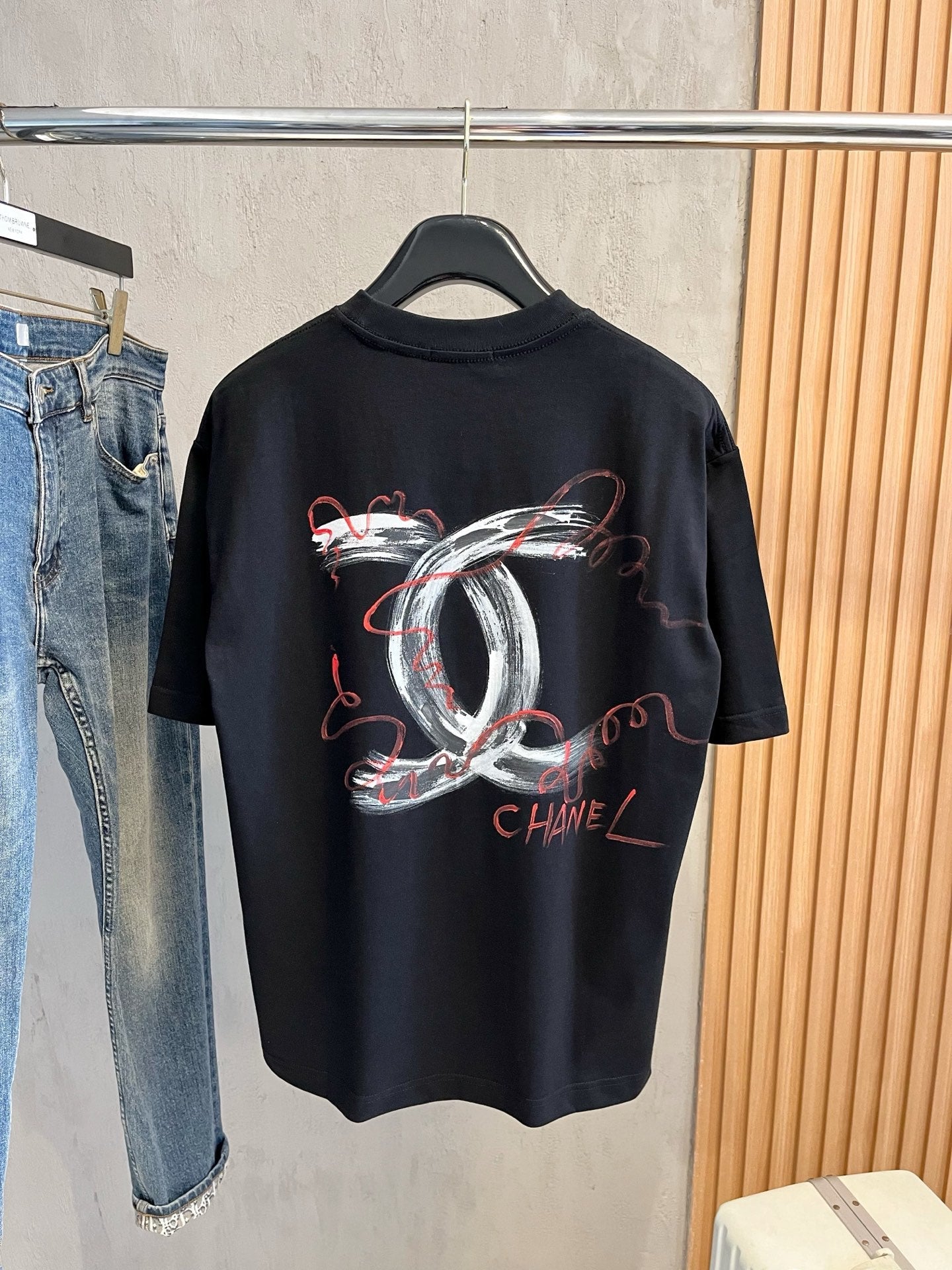 25SS Classic logo pattern logo fashion simple trendy short sleeve