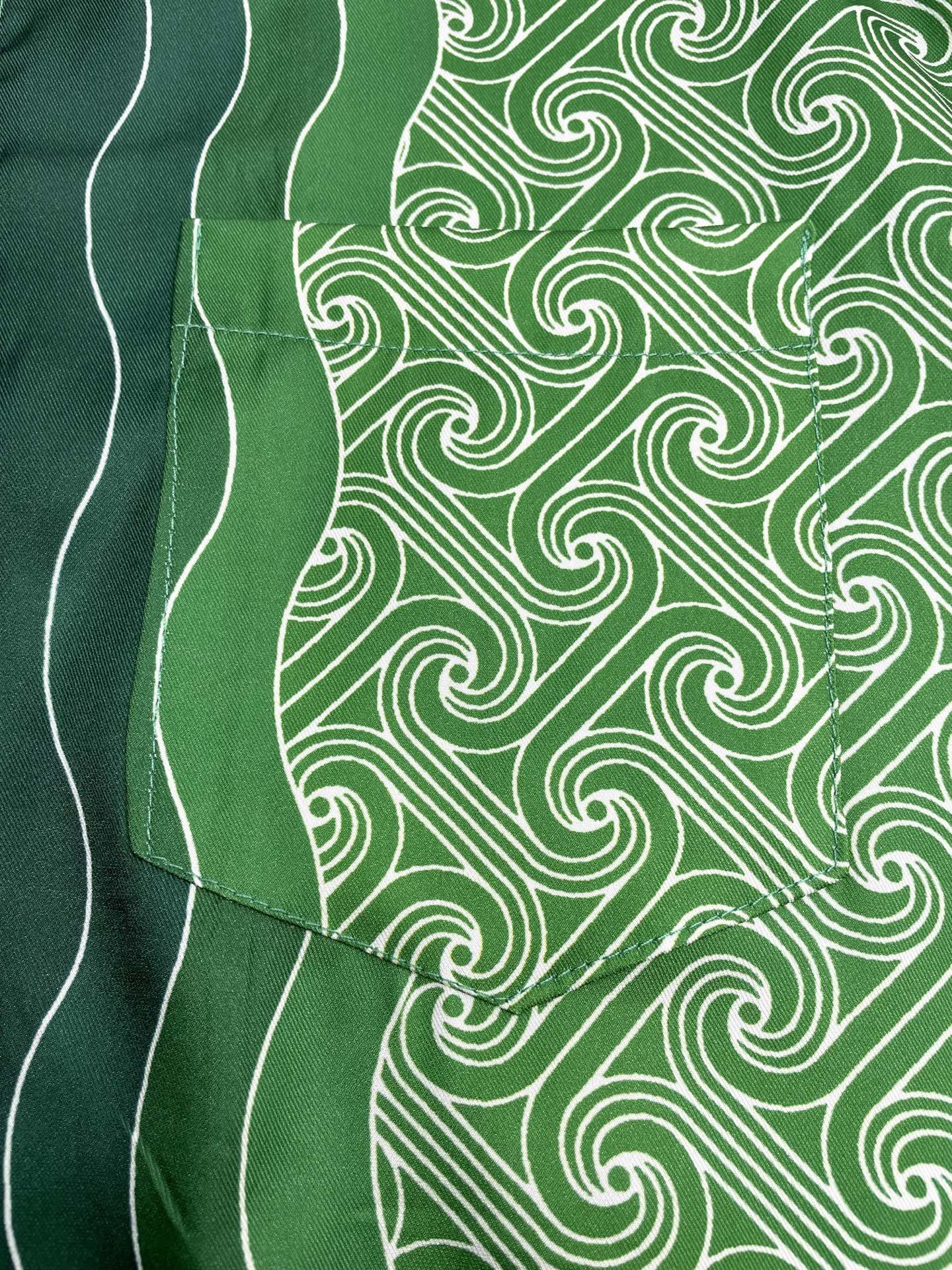 25 new silk short-sleeved shirt