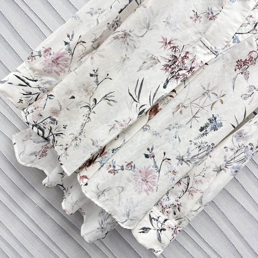 2025 New Arrivals Printed Long Shirt