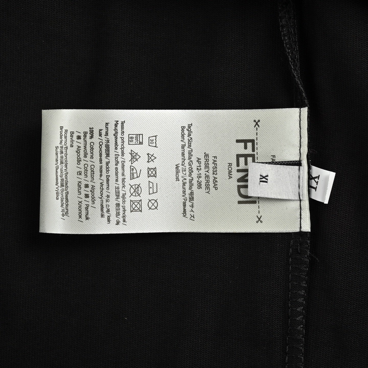 25SS Personalized F-letter printed short sleeved shirt