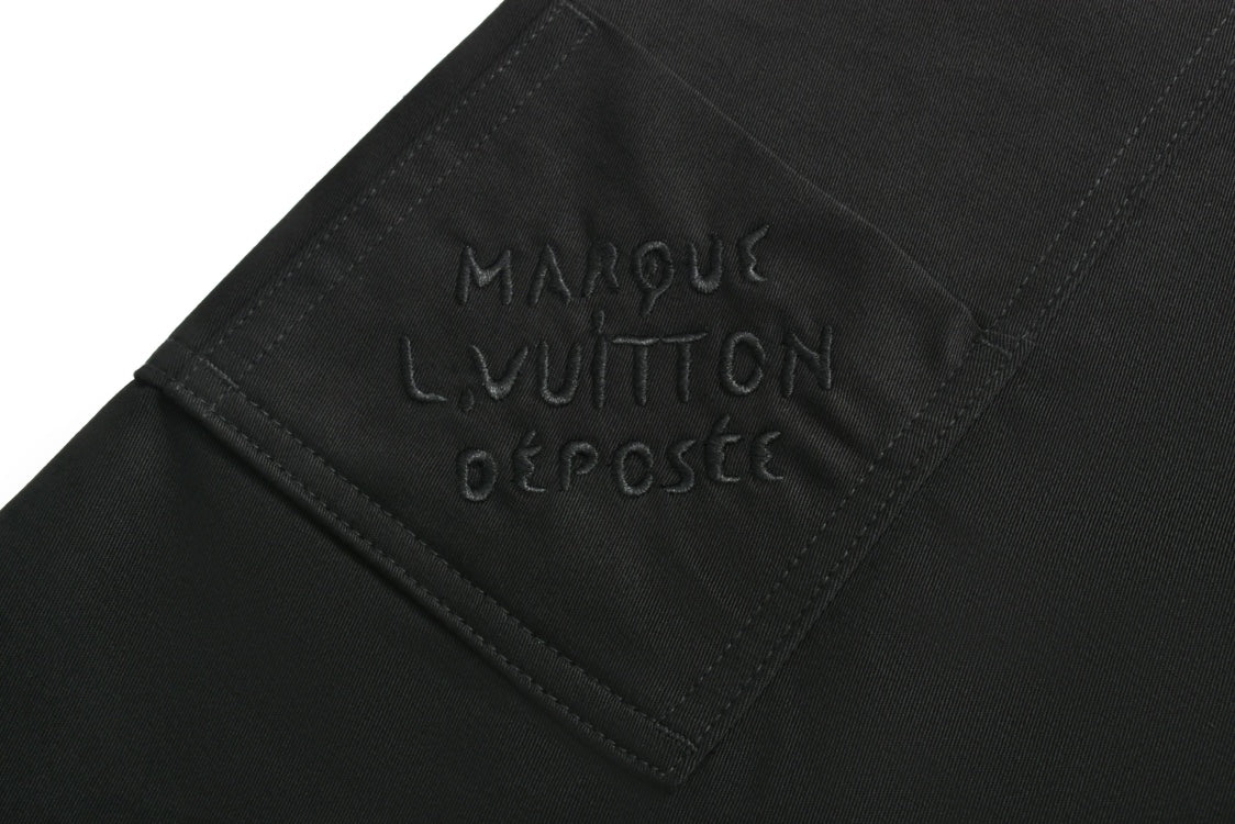 124SS embroidery cargo pants