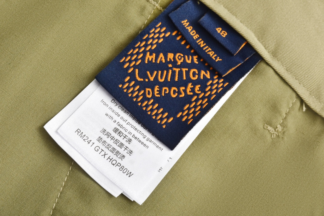 24SS embroidery cargo pants