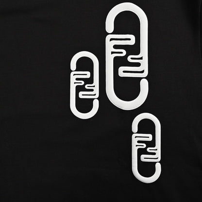 25SS Personalized F-letter printed short sleeved shirt