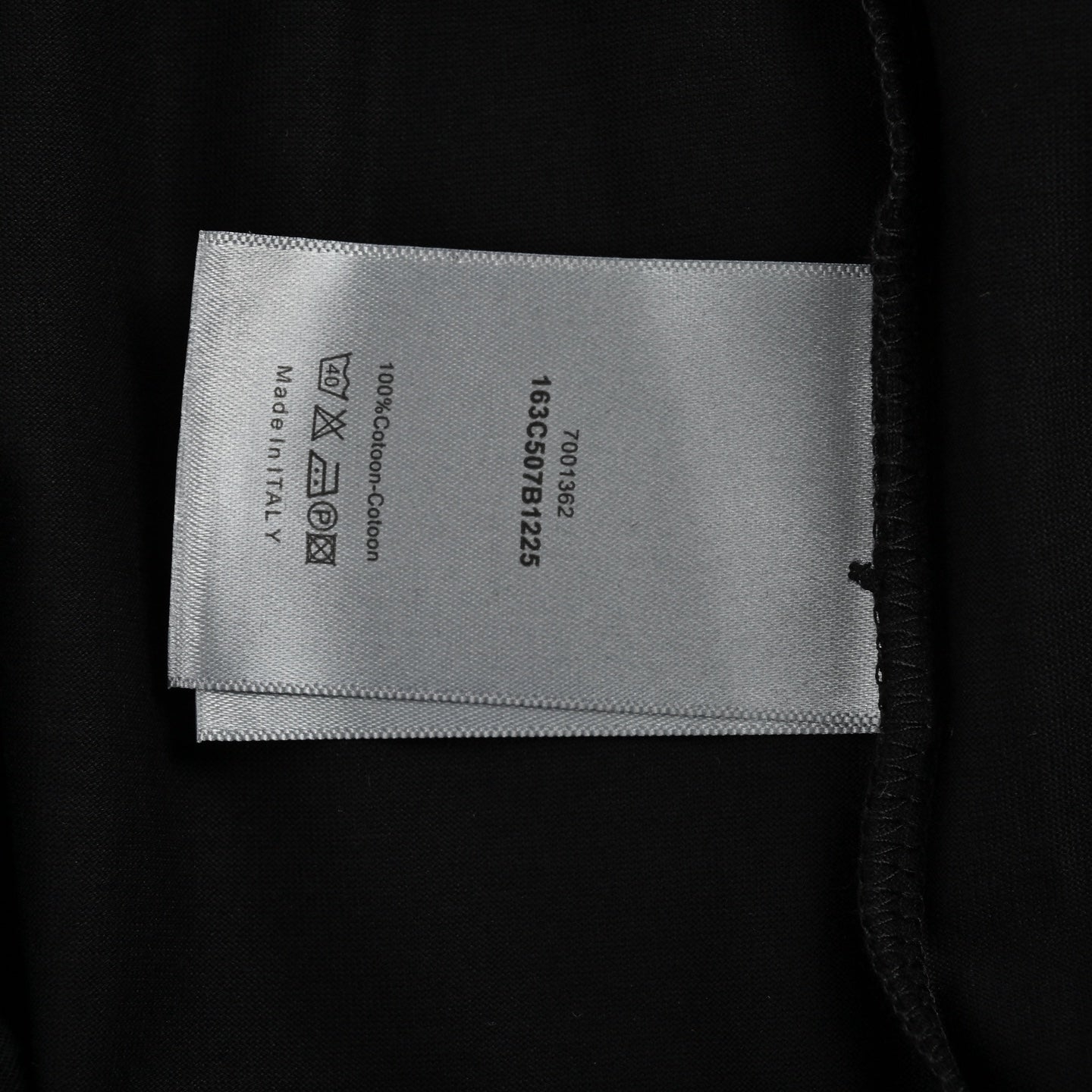 25ss Embroidered short sleeves with sticker logo
