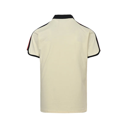 25ss Pocket Double G Embroidered Ribbon Polo Short Sleeve