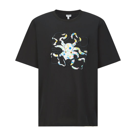 25ss Octopus embroidered short sleeves