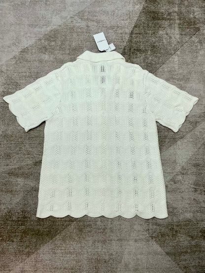 25 Terry sweater short sleeves