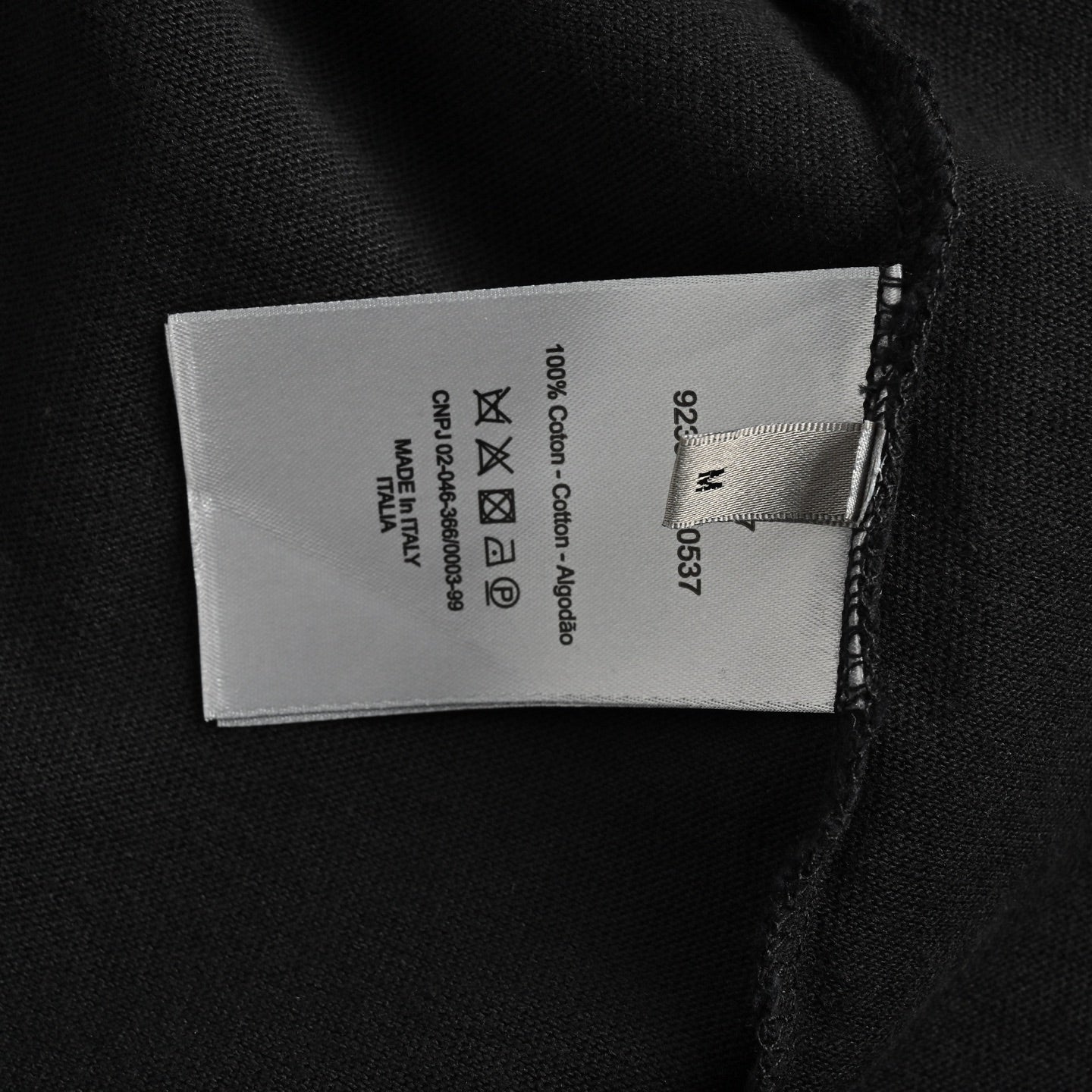 25ss towel embroidered letter short sleeved shirt