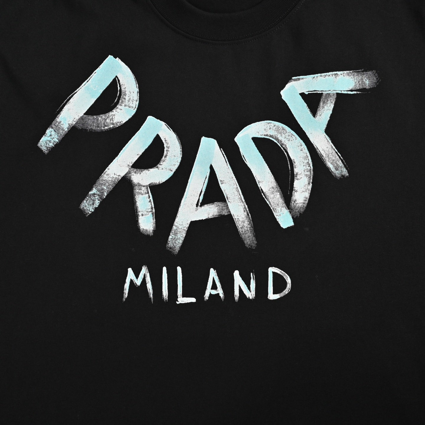 25ss collar with large letter logo printed short sleeved shirt