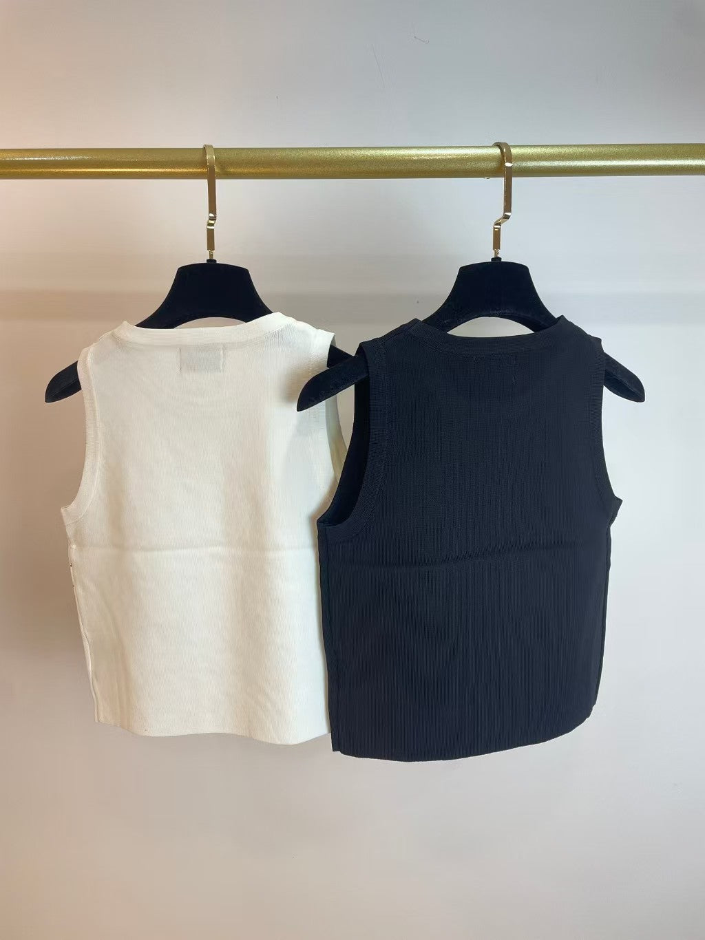 2025ss rhombus floral vest