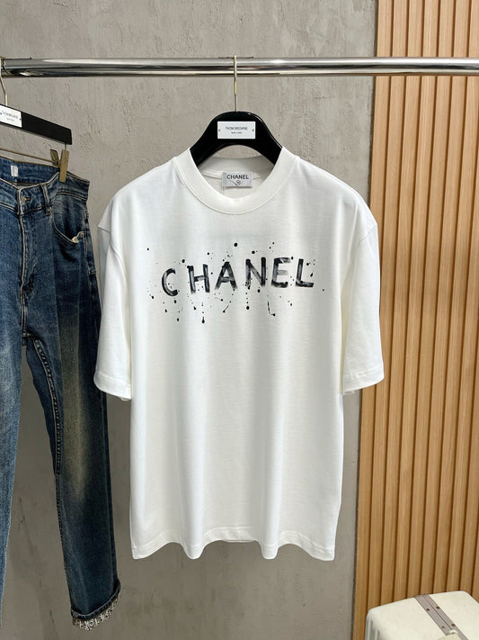 25SS Classic logo pattern logo fashion simple trendy short sleeve