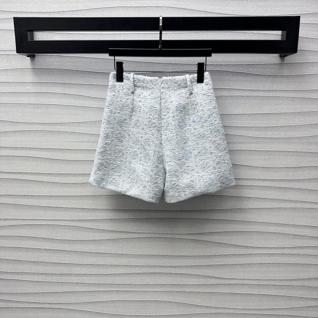 25 New Arrivals Slubbed High Waist Straight Shorts