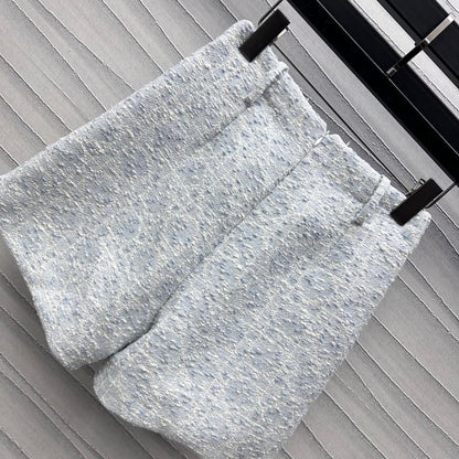 25 New Arrivals Slubbed High Waist Straight Shorts