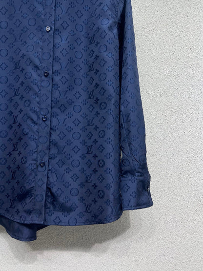 25 new classic jacquard shirt + skirt suit