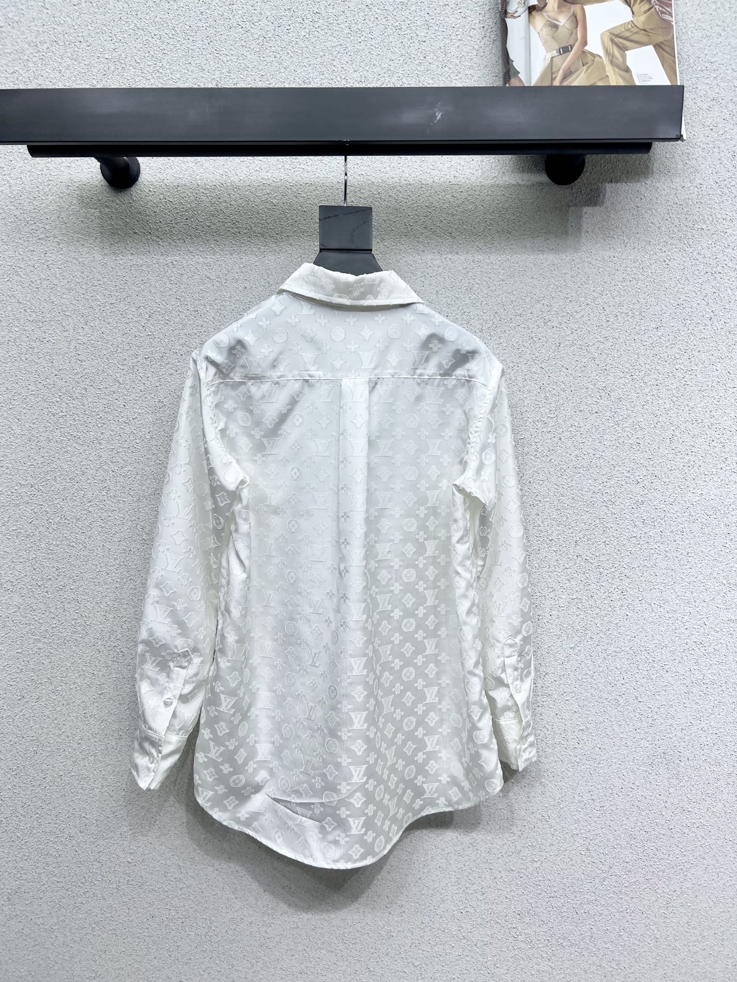 25 new classic jacquard shirt + skirt suit