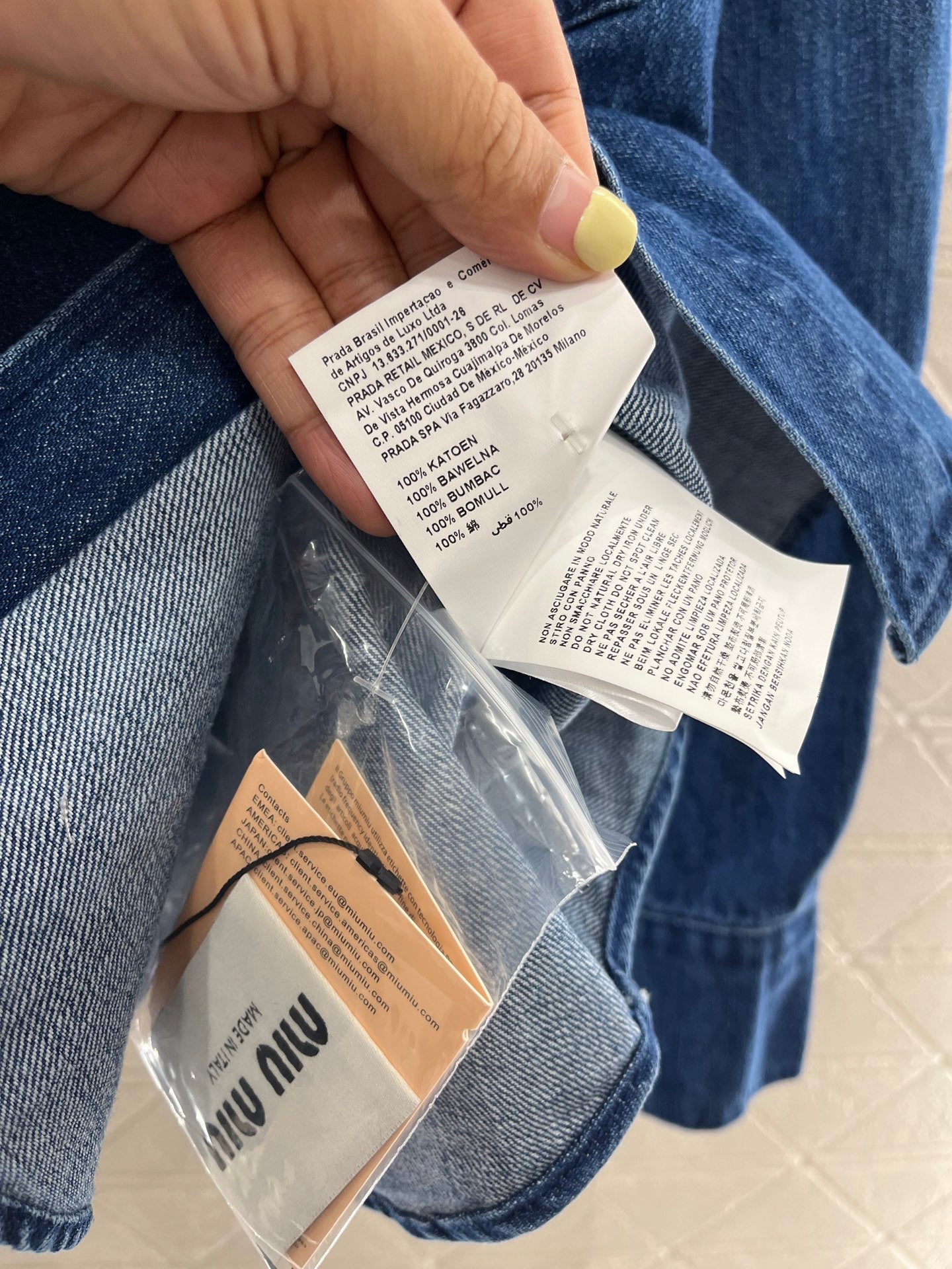 25ss Scarf, denim shirt, jacket