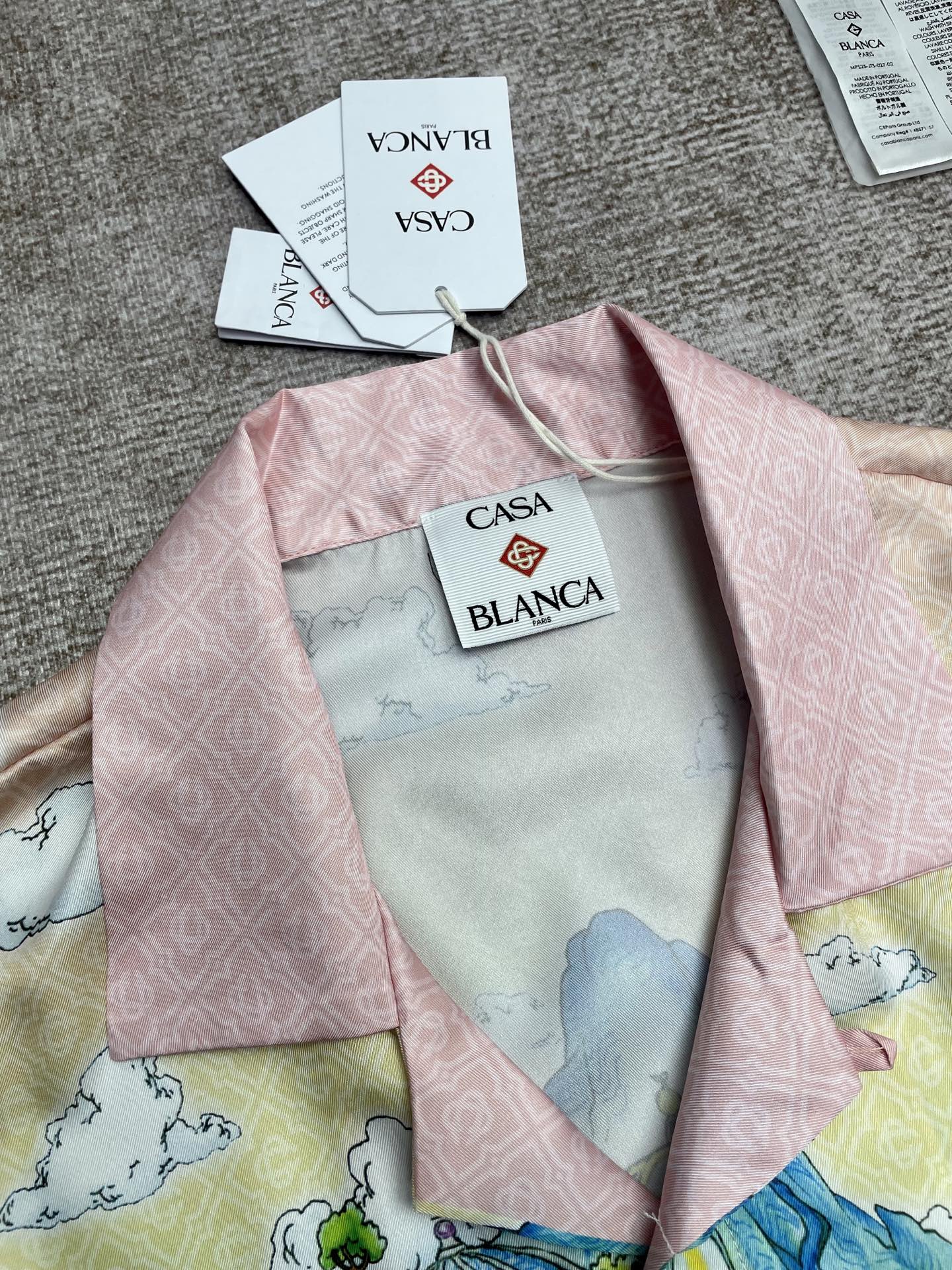 25 new silk short-sleeved shirt