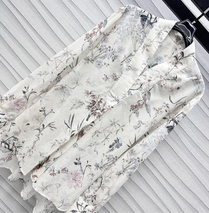 2025 New Arrivals Printed Long Shirt
