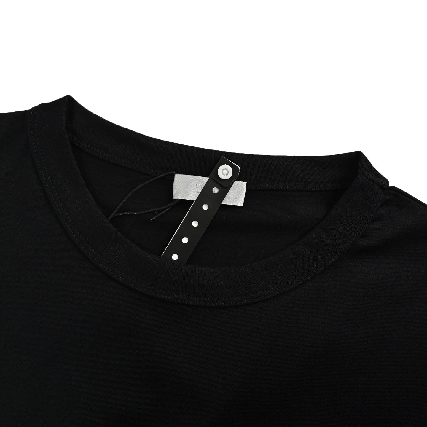 25ss Embroidered short sleeves with sticker logo