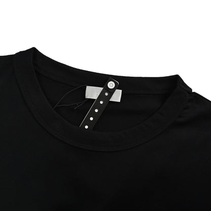 25ss Embroidered short sleeves with sticker logo