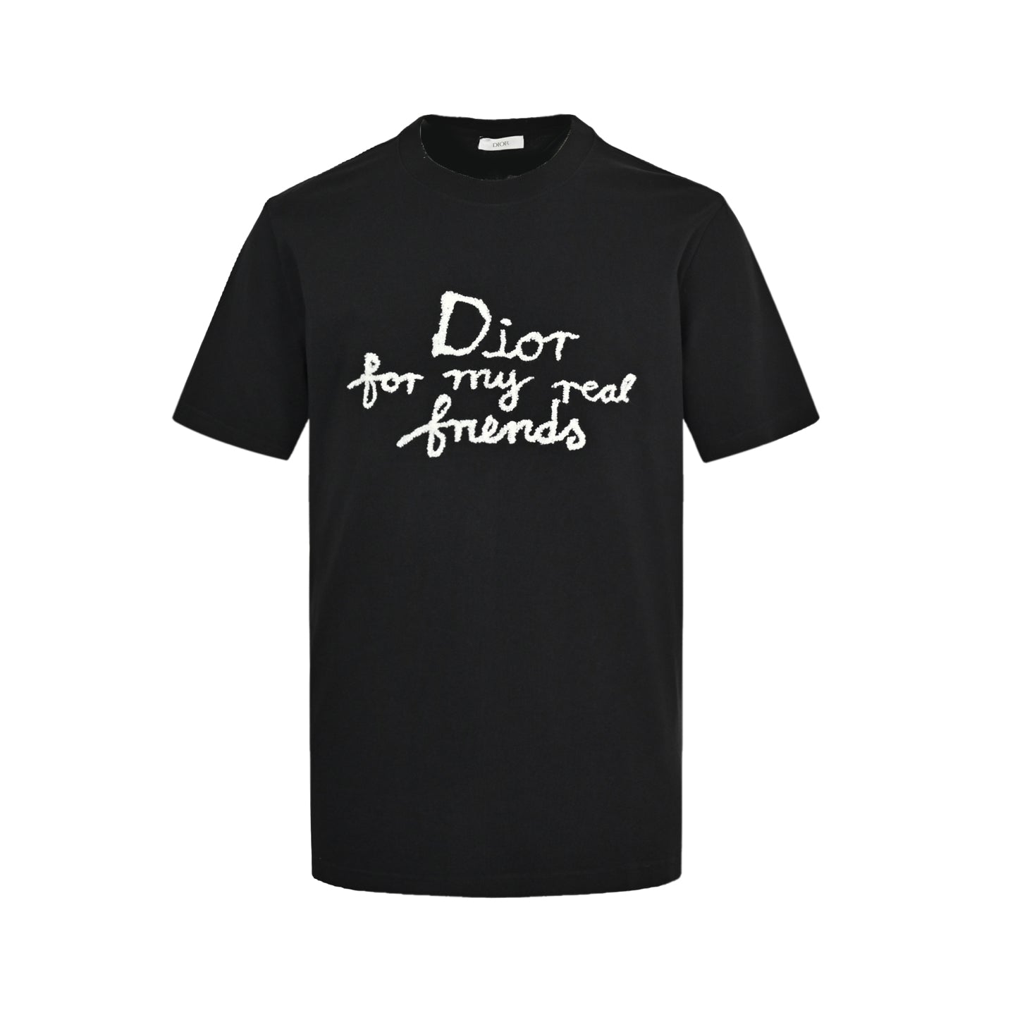 25ss towel embroidered letter short sleeved shirt
