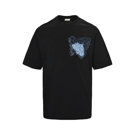 25 Love printed short sleeved shirt