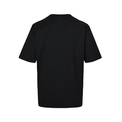 25ss Embroidered short sleeves with sticker logo