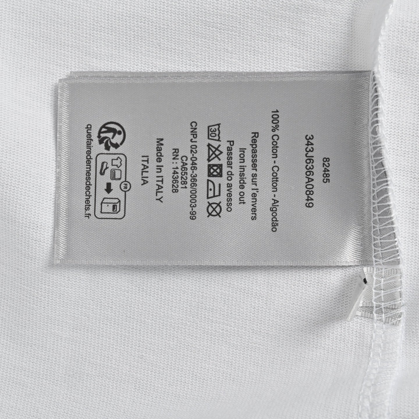 25ss Cat Embroidered Short Sleeve