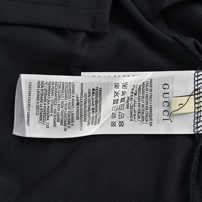 25ss Pocket Double G Embroidered Ribbon Polo Short Sleeve