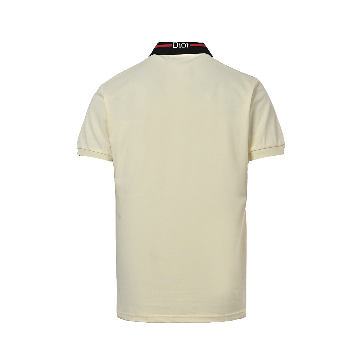 25ss Back collar letter jacquard Polo short sleeved shirt