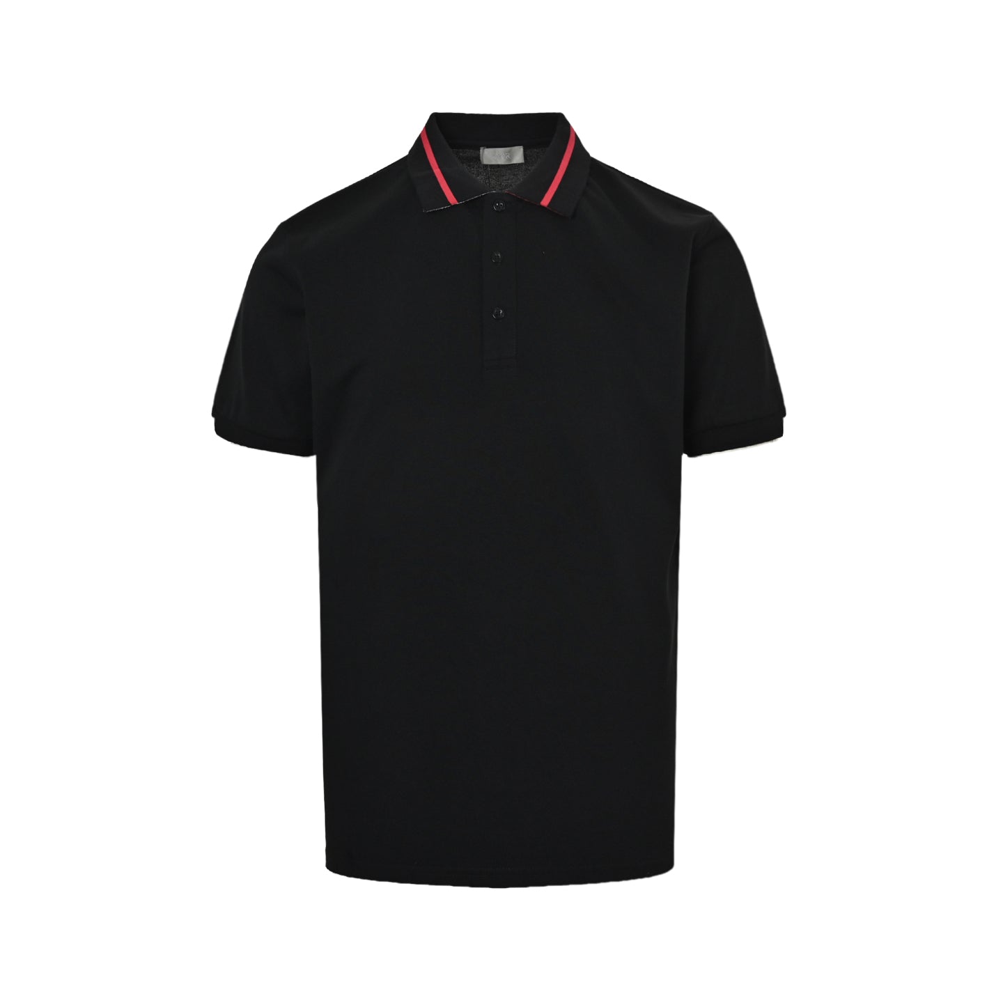 25ss Back collar letter jacquard Polo short sleeved shirt