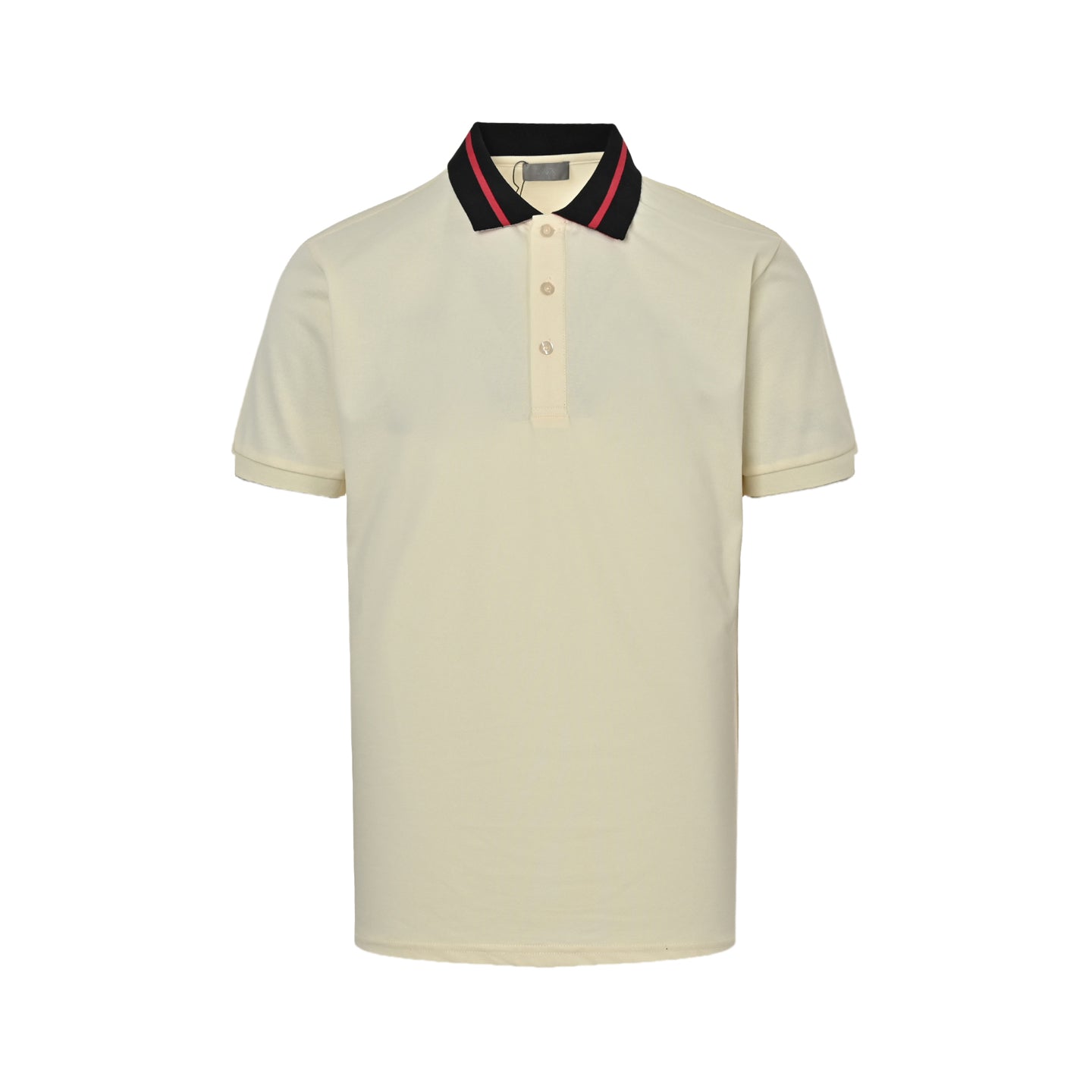 25ss Back collar letter jacquard Polo short sleeved shirt