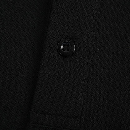 25ss Back collar letter jacquard Polo short sleeved shirt