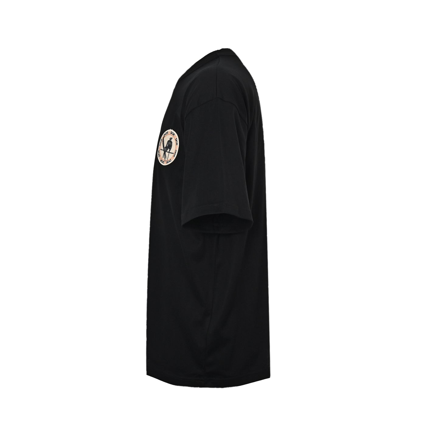 25ss Embroidered short sleeves with sticker logo