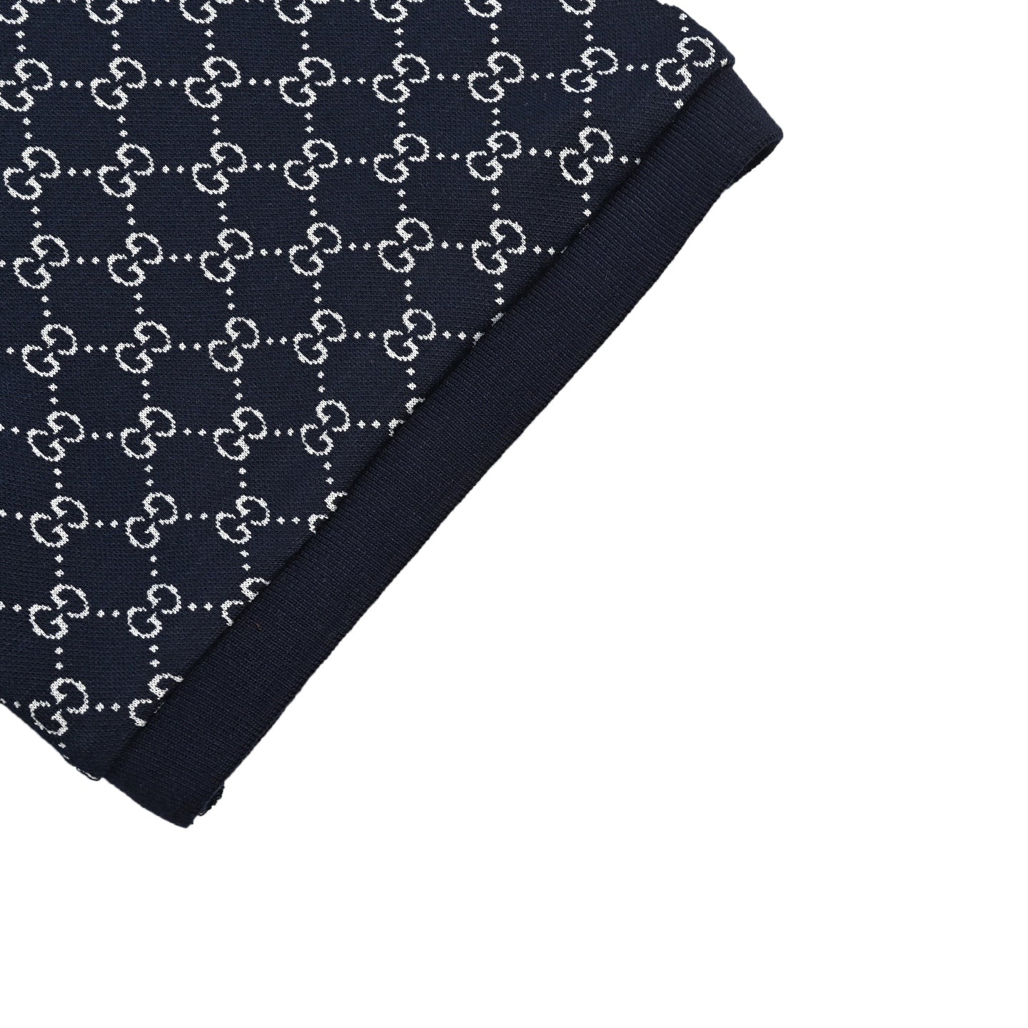 25ss full printed jacquard Polo short sleeved shirt