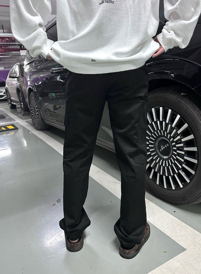 124SS embroidery cargo pants