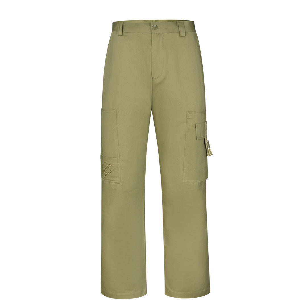 24SS embroidery cargo pants