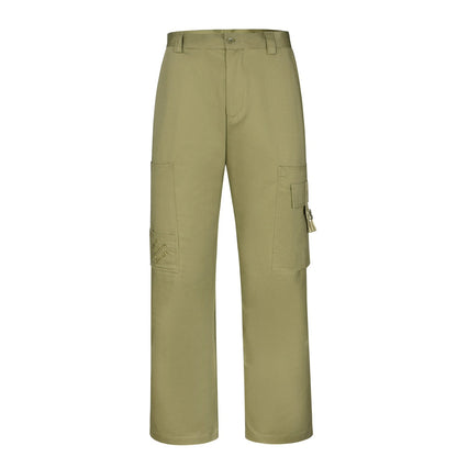 24SS embroidery cargo pants
